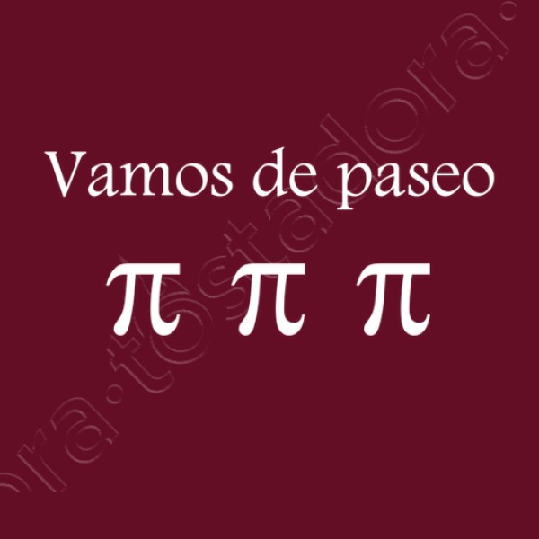 Vamos de paseo pi pi pi. (blanco)