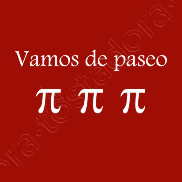 Vamos de paseo pi pi pi. (blanco)