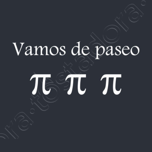 Vamos de paseo pi pi pi. (blanco)