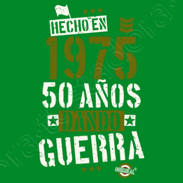1975. 50 au00f1os dando guerra