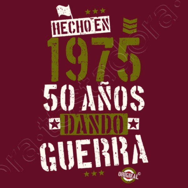 1975. 50 au00f1os dando guerra
