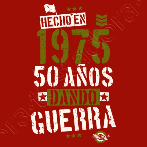 1975. 50 au00f1os dando guerra
