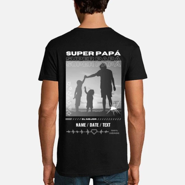 Super papu00e1 personalizable regalo du00eda del padre