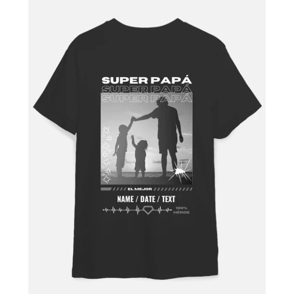 Super papu00e1 personalizable regalo du00eda del padre