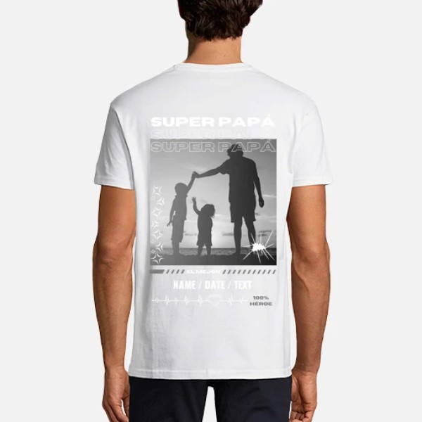 Super papu00e1 personalizable regalo du00eda del padre