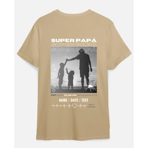 Super papu00e1 personalizable regalo du00eda del padre