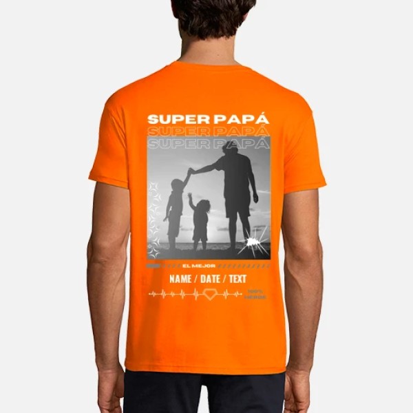 Super papu00e1 personalizable regalo du00eda del padre