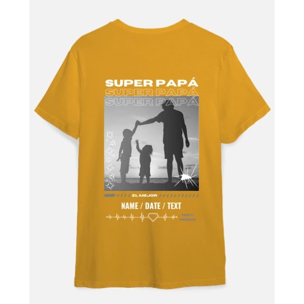 Super papu00e1 personalizable regalo du00eda del padre