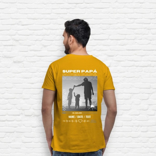 Super papu00e1 personalizable regalo du00eda del padre