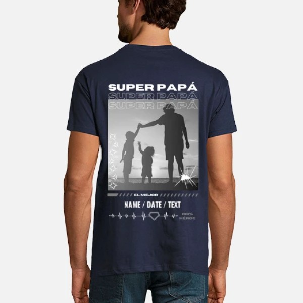 Super papu00e1 personalizable regalo du00eda del padre