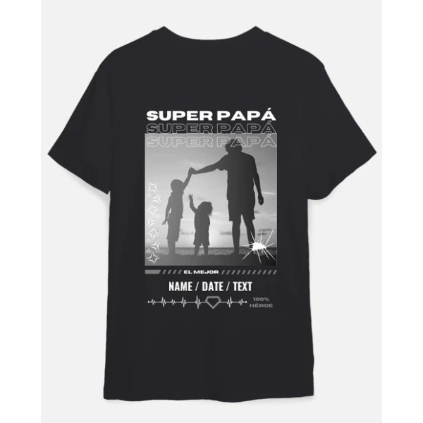 Super papu00e1 personalizable regalo du00eda del padre