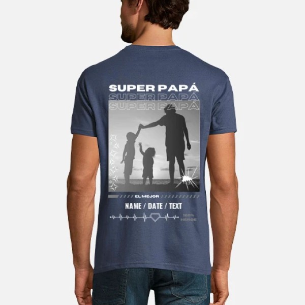 Super papu00e1 personalizable regalo du00eda del padre