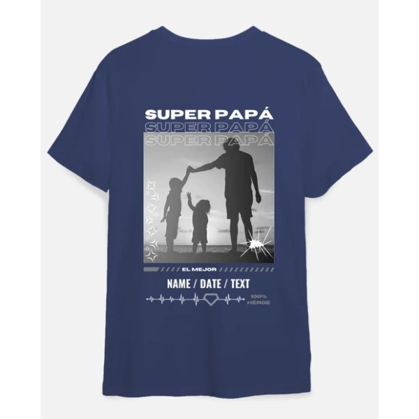 Super papu00e1 personalizable regalo du00eda del padre