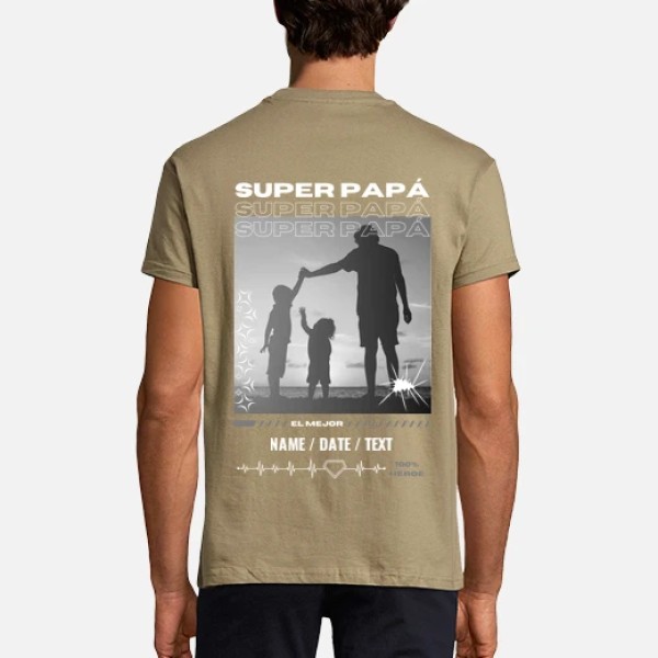 Super papu00e1 personalizable regalo du00eda del padre