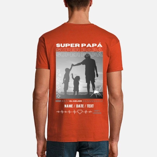 Super papu00e1 personalizable regalo du00eda del padre
