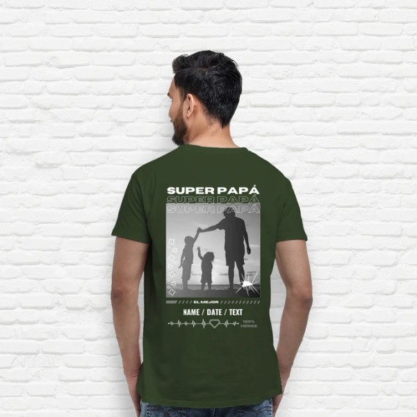 Super papu00e1 personalizable regalo du00eda del padre