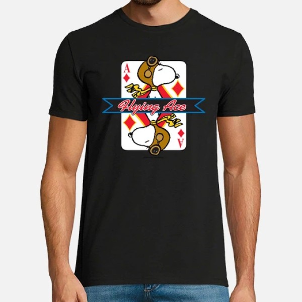 Snoopy Flying Ace diamante