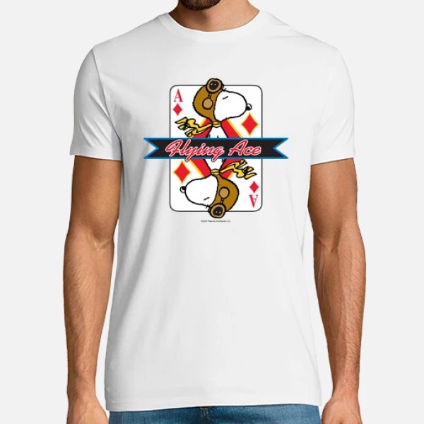 Snoopy Flying Ace diamante
