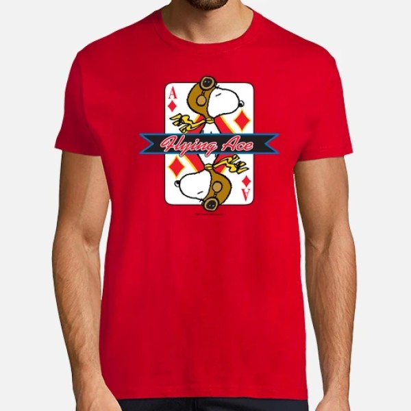 Snoopy Flying Ace diamante