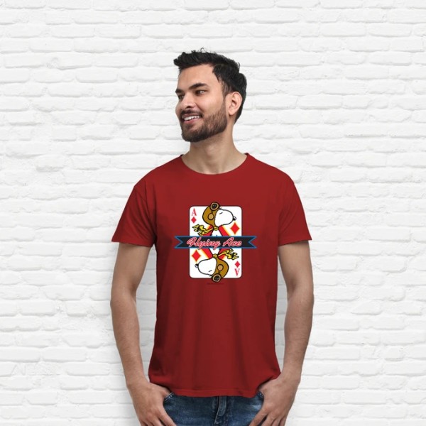 Snoopy Flying Ace diamante
