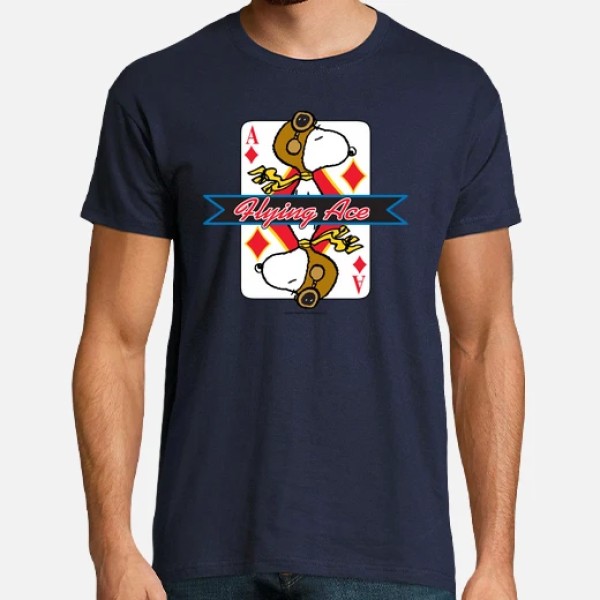 Snoopy Flying Ace diamante