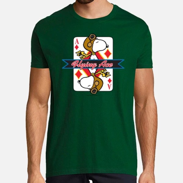 Snoopy Flying Ace diamante
