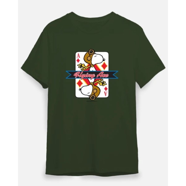 Snoopy Flying Ace diamante