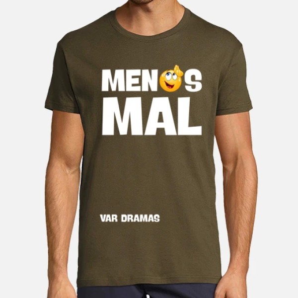 camiseta menos mal var