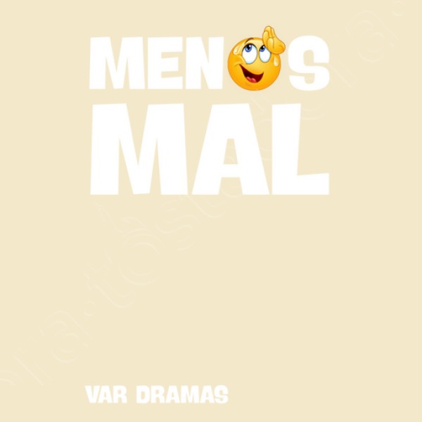 camiseta menos mal var