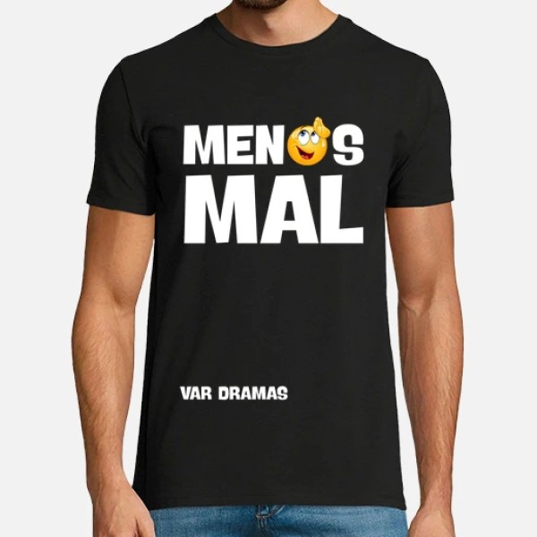 camiseta menos mal var