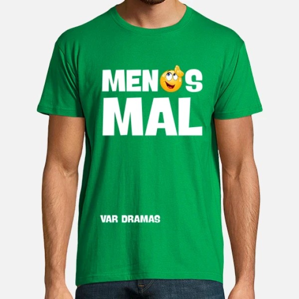 camiseta menos mal var