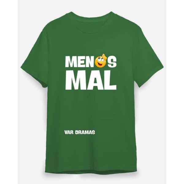 camiseta menos mal var