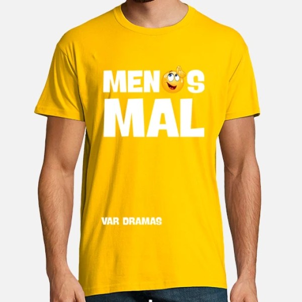 camiseta menos mal var