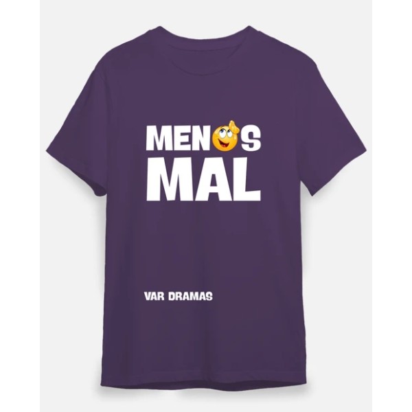 camiseta menos mal var
