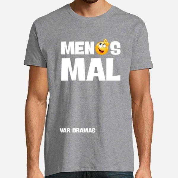 camiseta menos mal var
