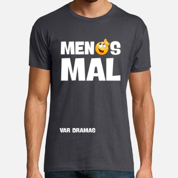 camiseta menos mal var