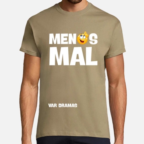 camiseta menos mal var