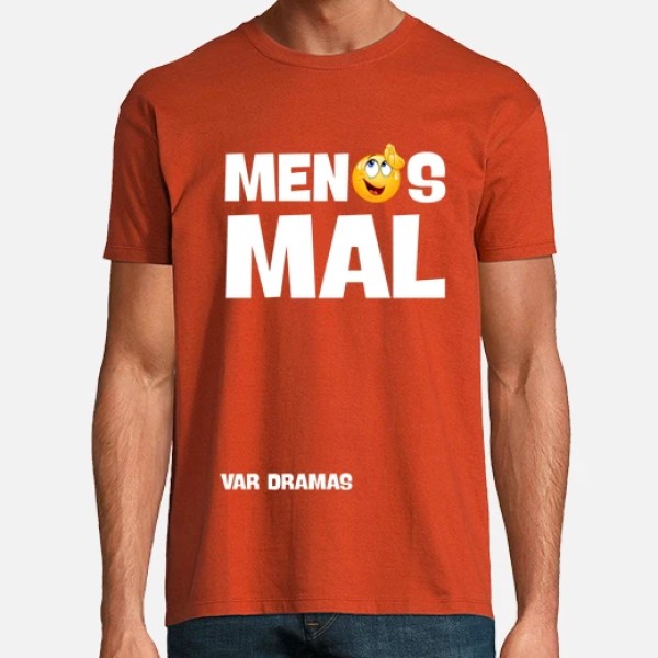 camiseta menos mal var