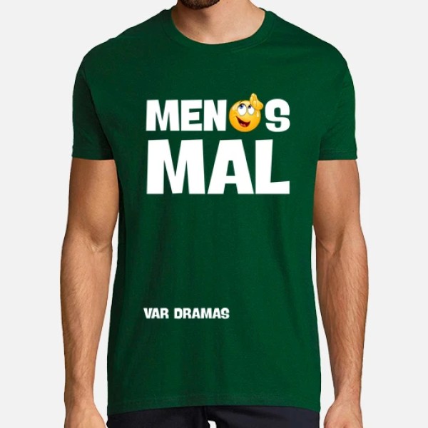 camiseta menos mal var