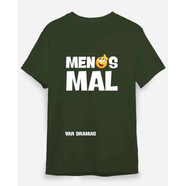 camiseta menos mal var