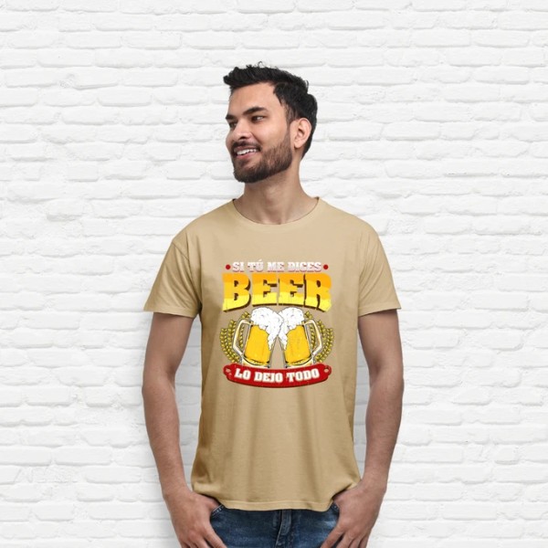 Si tu00fa me dices beer regalo cerveza humor alcohol