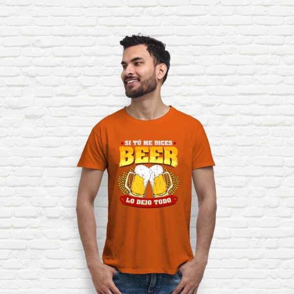 Si tu00fa me dices beer regalo cerveza humor alcohol