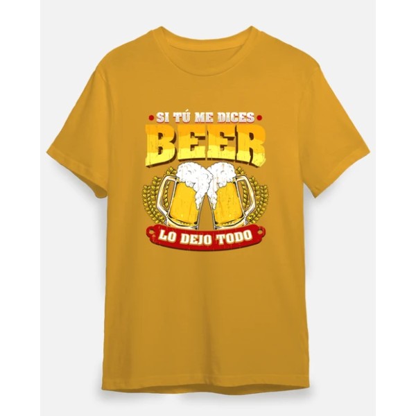 Si tu00fa me dices beer regalo cerveza humor alcohol