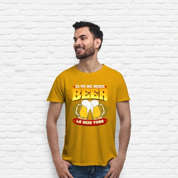 Si tu00fa me dices beer regalo cerveza humor alcohol