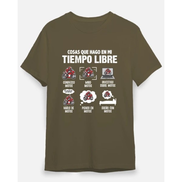 Me Encantan Las Motos Regalo Motero Biker Motociclismo