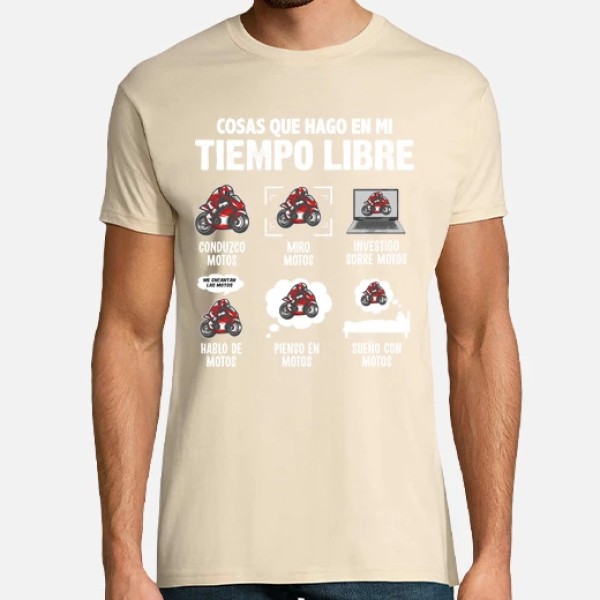 Me Encantan Las Motos Regalo Motero Biker Motociclismo