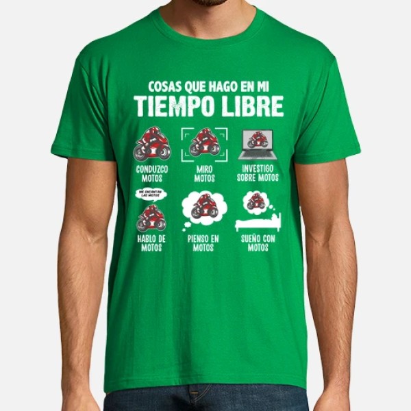 Me Encantan Las Motos Regalo Motero Biker Motociclismo