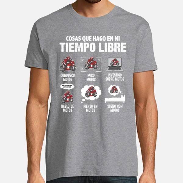 Me Encantan Las Motos Regalo Motero Biker Motociclismo