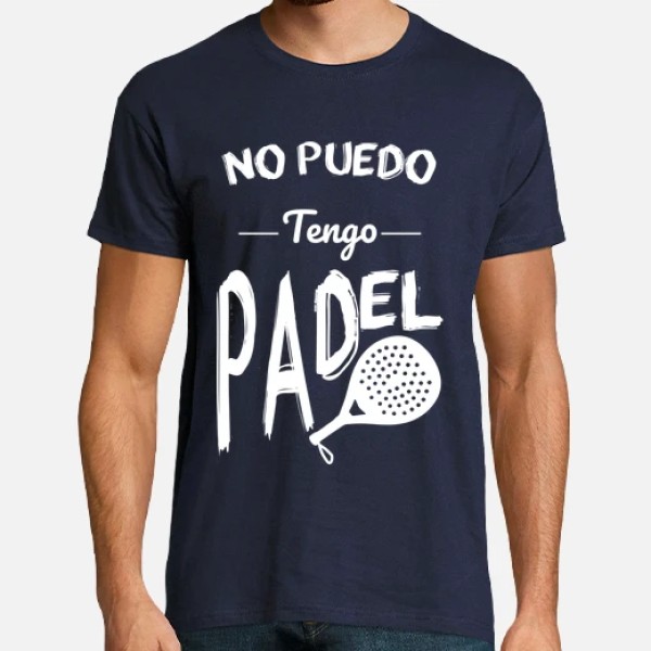 Camiseta hombre No puedo tengo padel