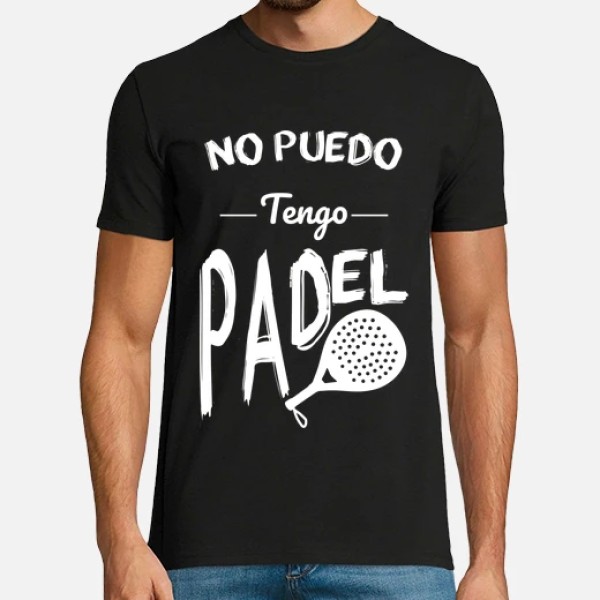 Camiseta hombre No puedo tengo padel